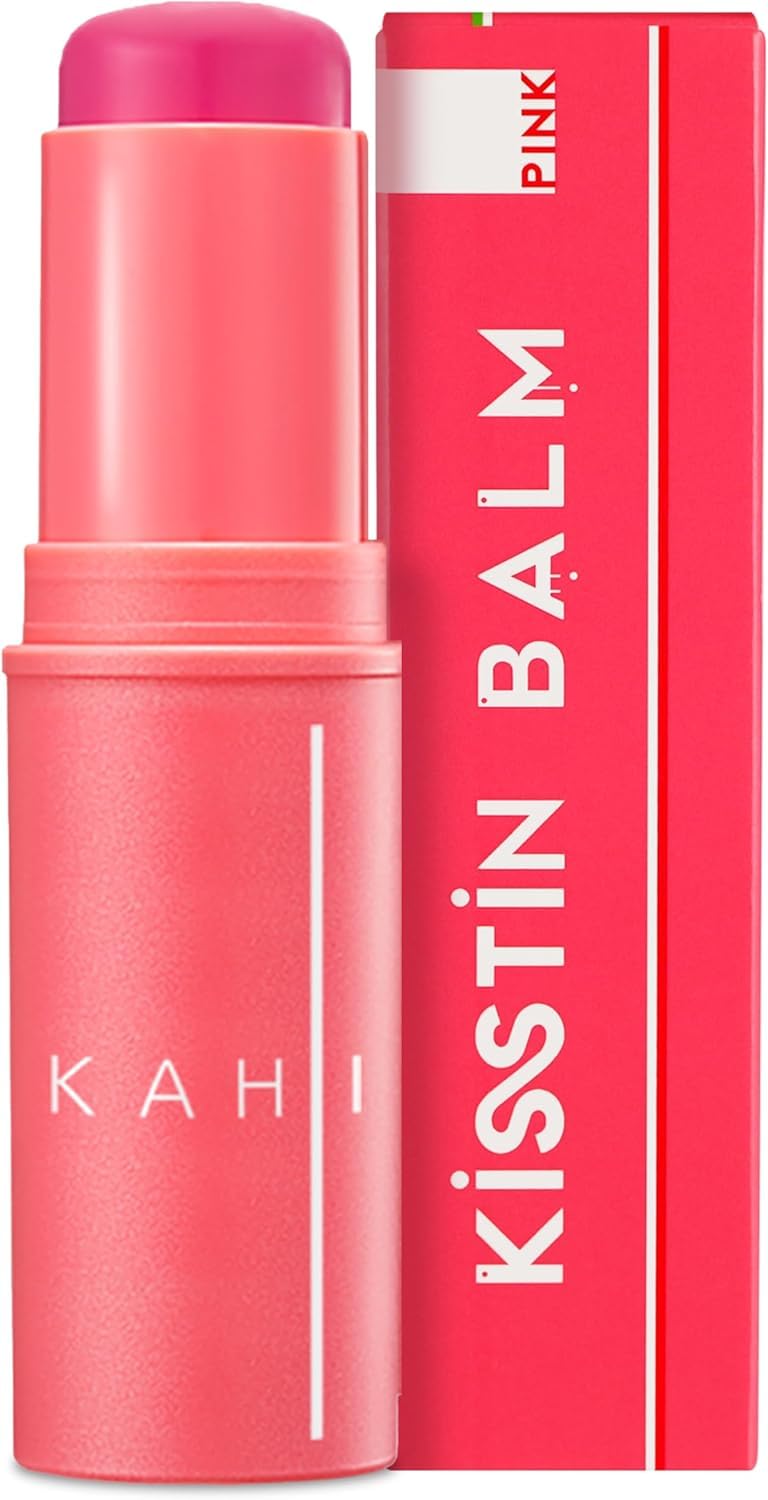 KAHI Wrinkle Bounce Multi Balm Stick | PDRN Collagen Wrinkle Stick | Korean Skin Care |All-in-One Hydrating Lip Balm Eye Cream Neck Cream Make Up Base & Face Mist Moisture Balm